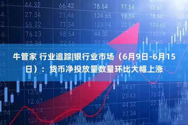 牛管家 行业追踪|银行业市场（6月9日-6月15日）：货币净投放量数量环比大幅上涨