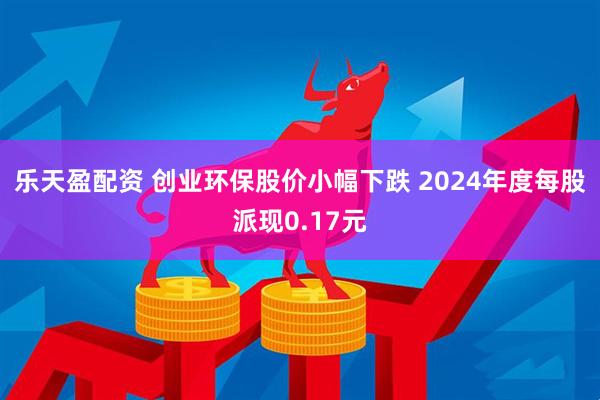 乐天盈配资 创业环保股价小幅下跌 2024年度每股派现0.17元